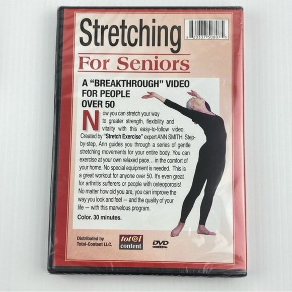 Ann Smith Stretching DVDs 3 Lot Sealed New Seniors Workout Exercise - Picture 7 of 9